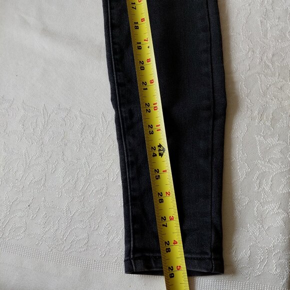 Blue Spice Faded Black Mid-Rise Jeans, Size 0 - Picture 6 of 6